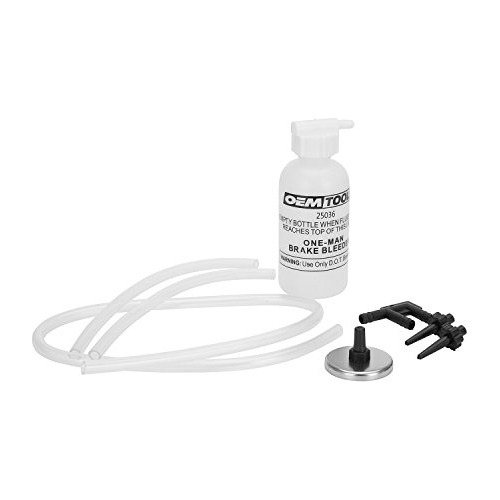 25036 Bleed-o-matic One-man Brake Bleeder Kit, Featurin...