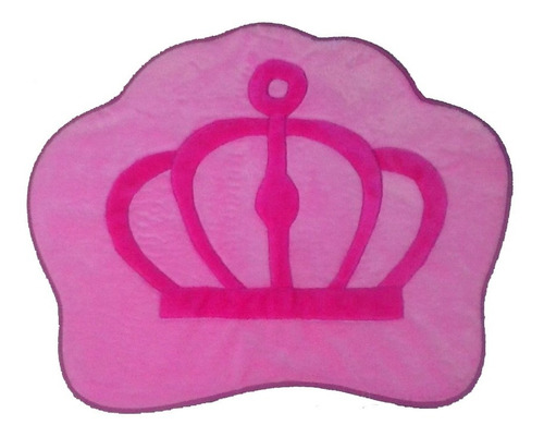 Tapete Infantil Princesa Rosa Quarto Bebê - Pelúcia Eva - P*