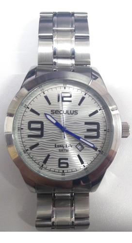 Relógio Seculus Masculino Prateado 28339g0sgna1 De Vltrine