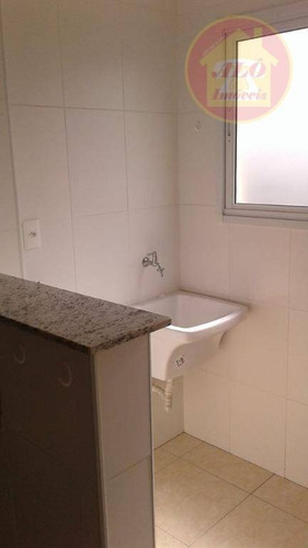 Apartamento À Venda, 75 M² Por R$ 360.000,00 - Caiçara - Praia Grande/sp - Ap5591