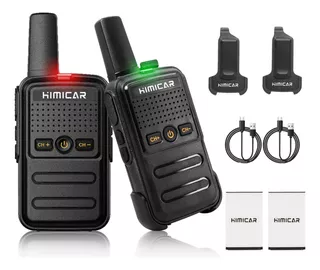 2 Radios Walkie Talkie Usb Recargable 16 Canale Mini 5km