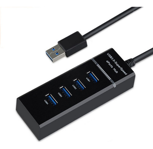 Divisor Expansor De 4 Puertos Usb 3.0 Hub Professional