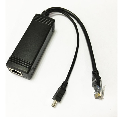 2x Adaptador Atual Driver Poe Conversor Sobre Ethernet 48v A