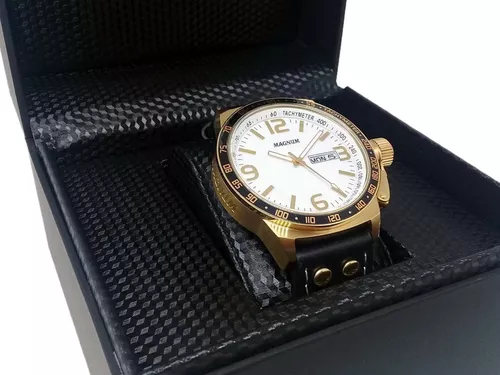 Relógio Masculino Magnum MA31355H Dourado