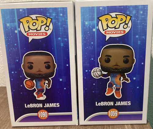 Paquete Funko Pop Lebron James #1090 And #1059