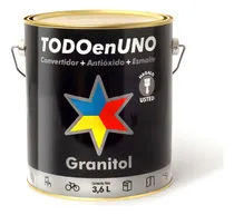 Comprar Esmalte Antióxido 3 En 1 Granitol De Sika 3,6 Lt Color Gris