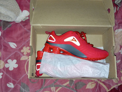 Tenis Pirman Color Rojo (Usado)