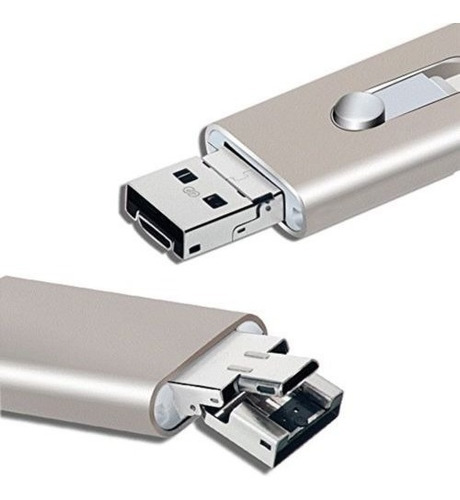 Memoria Usb De Almacenamiento Externo 3 En 1 Disco Usb Para 