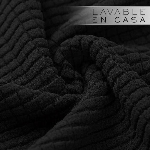 Cubresilla Nube Removibles color negro pack 6 unidades