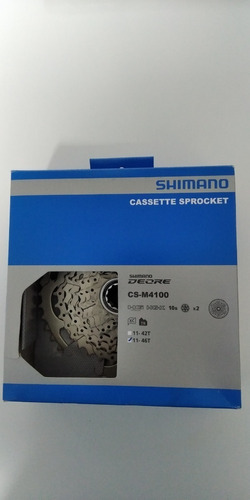 Cassette Shimano M4100 10velocidades Tamaño 11x46