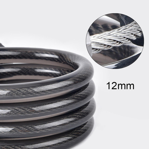 A+ De Cable De Cadena De Acero Antirrobo Fija Eléctrica 1,2