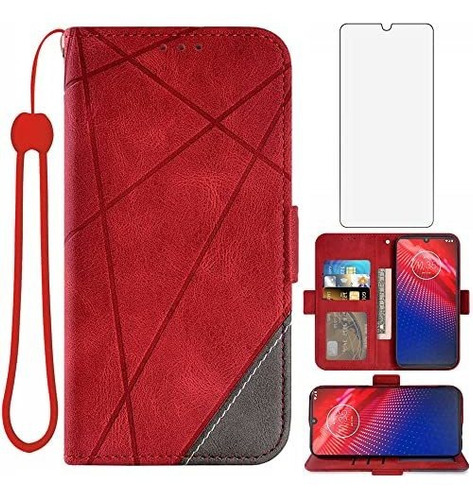 Funda, Estuche Para Celul Asuwish Compatible Con Moto Z4-mot