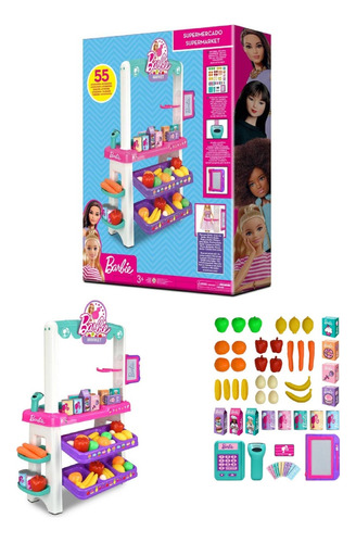 Tienda Supermercado Barbie Con Luz Y Sonido 