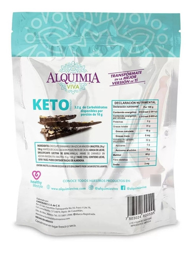 Chocolate Sin Azucar Keto Barks Sin Gluten Con Nuez Y Toffe