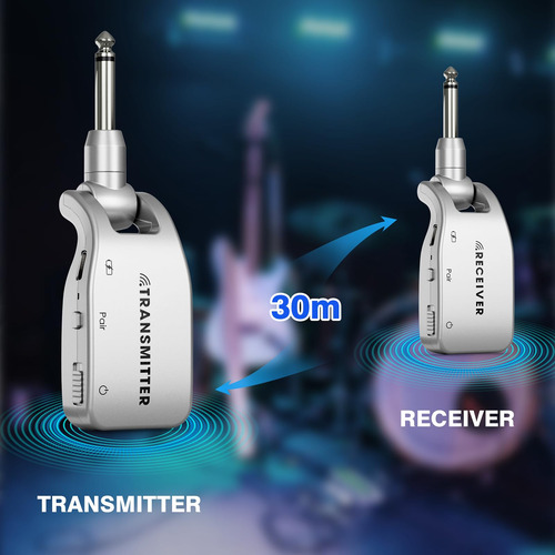 Sistema Inalámbrico De Guitarra 2.4 Ghz Marca Sin Modelo