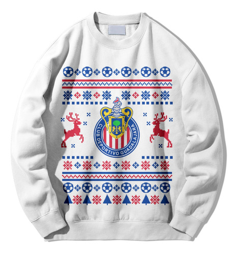 Sudadera Ugly Sweter Club Fc Chivas M1- Niño Adult Xxl