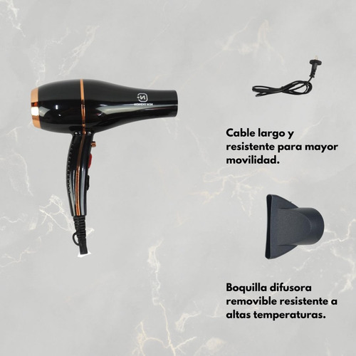 N+ F-2022 Hair Dryer 5000w Secadora De Cabello 110v