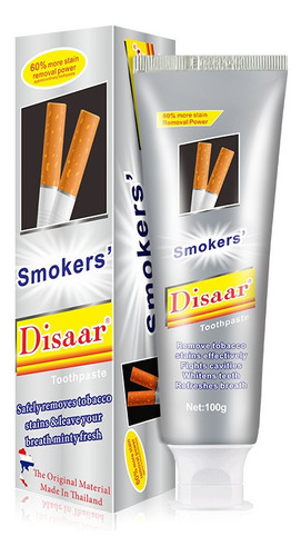 Los Dientes Del Fumador Eliminan Las Manchas De Humo /