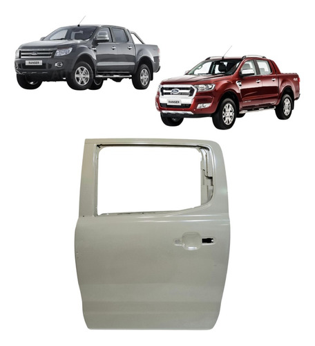 Porta Traseira Esquerda Ranger 13/23 Ab3z2624631c Nova Orig