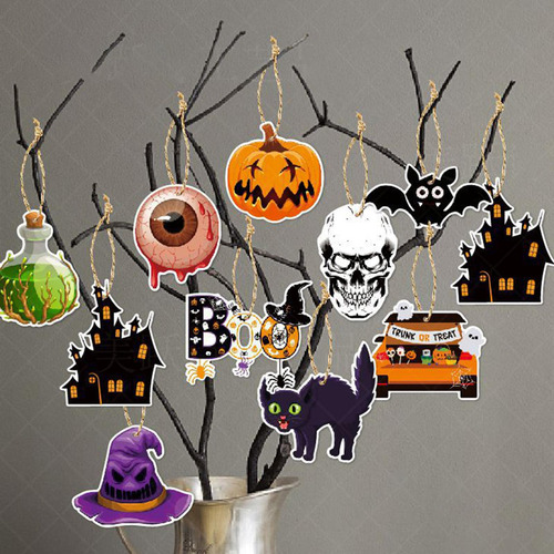 Pancarta De Halloween, Colgante De Guirnalda De Halloween,,