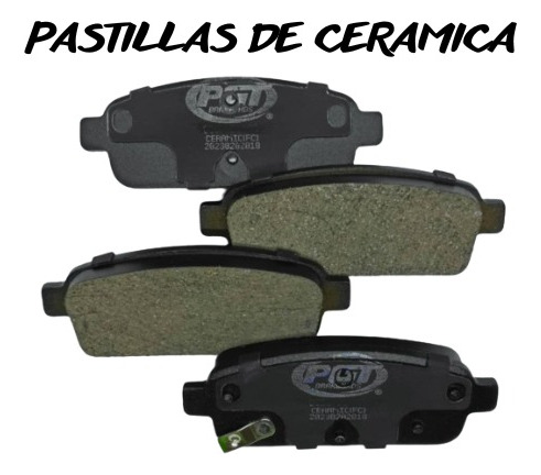 Pastilla  D Freno Ceramica Tras Chevrolet Orlando 2008  8668