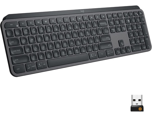 Teclado Inalámbrico Logitech Mx, Retroiluminado, 104 Teclas