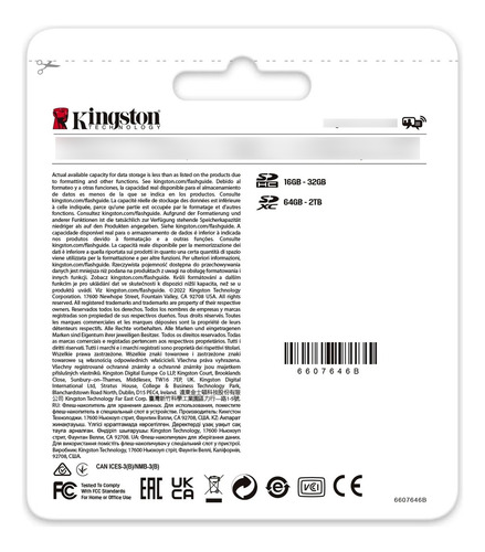 Memoria Sd Kingston Sdr2/64g Canvas React Plus 64gb Clase 10