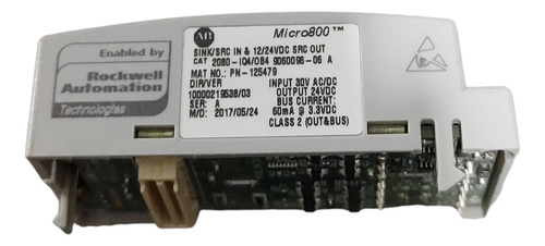 2080-iq4ob4 Allen-bradley I/o Module 8pt 12/24v