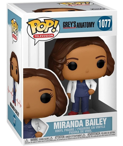 Figura Funko Pop Grey's Anatomy- Dr. Miranda Bailey(1077)