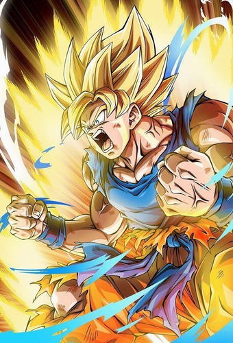 Figura Dragon Ball Z Goku Super Saiyan 20 Cm