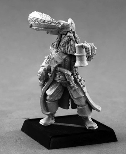 Miniaturas De Pathfinder: Capitán Kerdak Bonefist Por Reaper