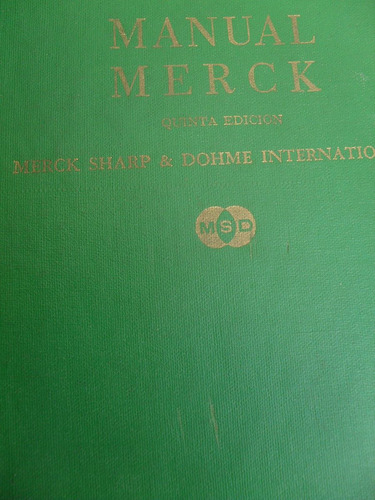 Manual Merck De Diagnóstico Y Terapéutica - Quinta Edición