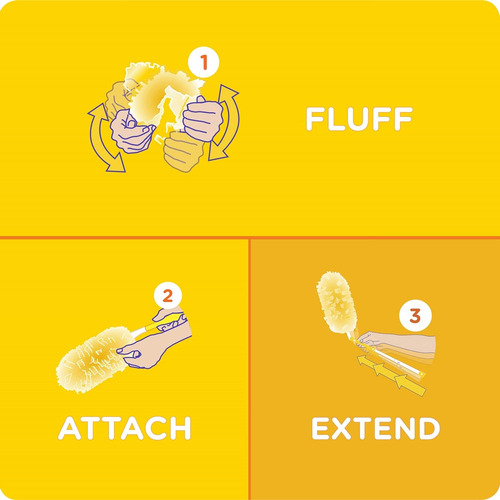 Swiffer Dusters Kit Básico De Mango Extensor Resistente (1 M