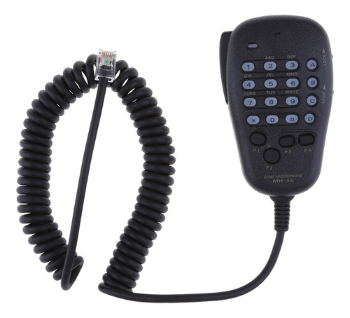 Imagem 2 de 7 de Dtmf Mh-48a6j Microfone Para Yaesu Ft-7100m 7800r 7900r