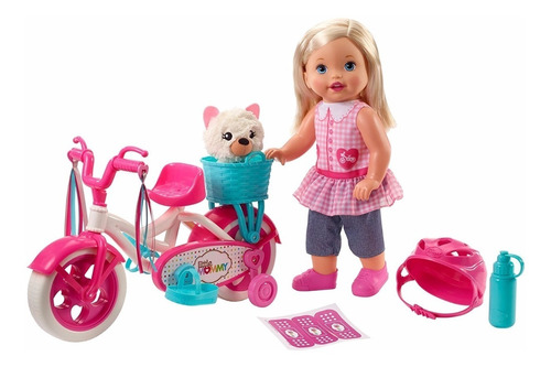 Little Mommy Muñeca Mi primer paseo Mattel FCN11