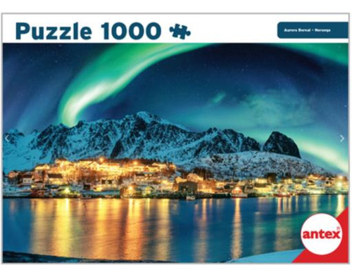 Rompecabezas Puzzle 1000 Piezas Auroela Noruega Antex