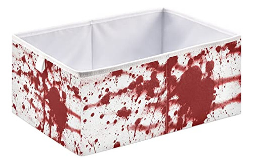 Salpica Sangre Rojo Sangriento En Fondo Blanco Cesta De Alma
