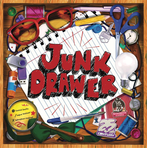 Junk Drawer De 25th Century Games, Juego De Mesa De Estrateg