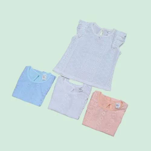 Blusas de online broderie para niñas