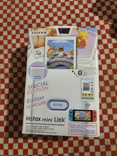Imagen 1 de 2 de Fujifilm Impresora Instax Mini Link Nintendo Edición Especia
