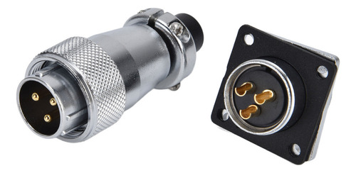Conector Wire Aviation, Conector De 3 Pines, Aleación De Zin