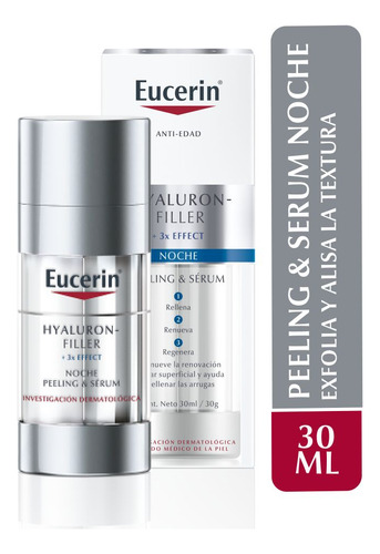 Eucerin Hyaluron Filler Serum & Peeling Noche 2x15ml