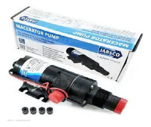 Bomba De Baño Macerator Inodoro Jabsco 12 Volt Barco Color Negro