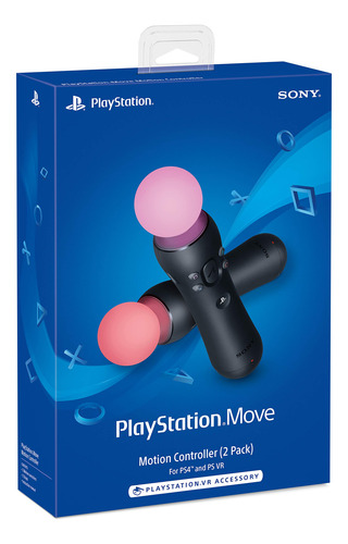 Paquete De Dos Controladores De Movimiento Playstation Move