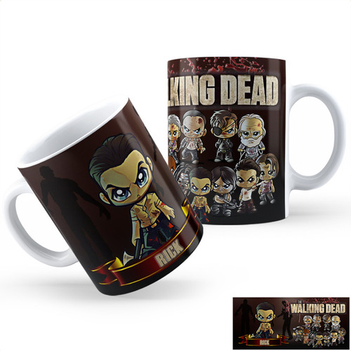 Taza Cerámica The Walking Dead Rick Calidad