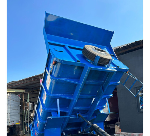 Caçamba Basculante 3m³ Rodotec 2021 Caminhao 3/4