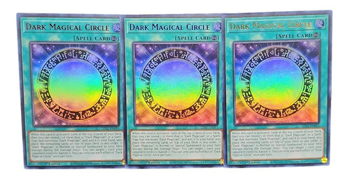 Dark Magical Circle Set De 3 Cartas Yugioh! Inglés Ultra 