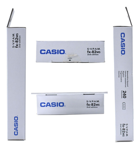 Calculadora Científica Casio Fx-82 Ms 2 Nivel Secundaria Negro (Usado)