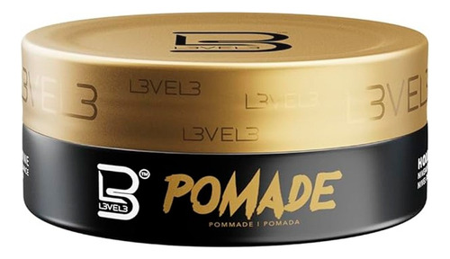 Pomada Para Cabello Level 3 Para Barbería Alto Brillo 150ml
