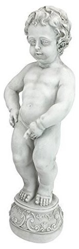 Manneken Pis Peeing Boy  Estatua De Escupidor De Estanq...